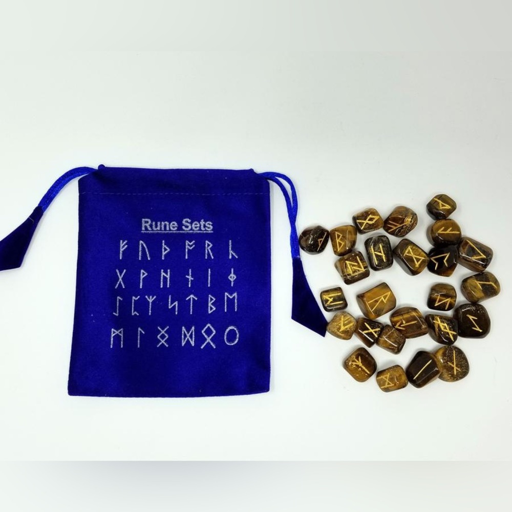 Tiger Eye Runes - Picture 1 of 1
